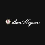 A black background with the words ben hogan